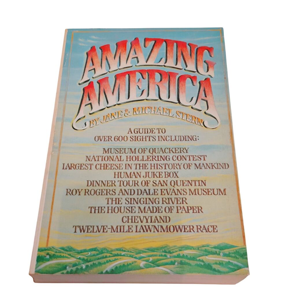 Amazing America 1978 First Paperback Edition Random House Excellent Condition